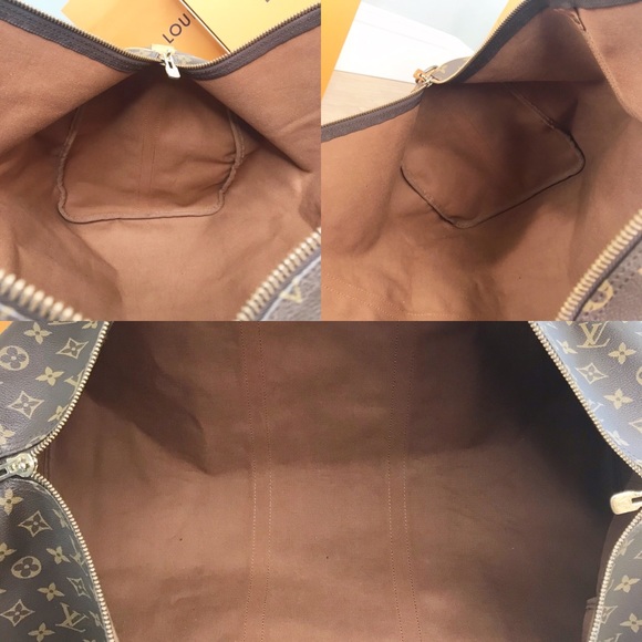 ♥️SOLD♥️ KEEPALL BANDOULIERE 60 - Picture 4 of 7